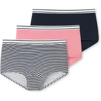 Schiesser Onderbroek navy / rosa / zwart / wit