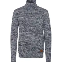 !Solid Trui 'Philaremo' blauw gemêleerd