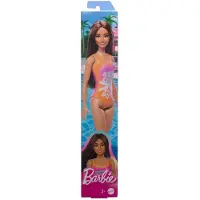 Mattel Barbie Beach - Pop met floral badpak
