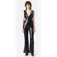 Marcell von Berlin Women‘s Sequin Cut-out Overall Black Size: 34 | Jumpsuits Outlet | Dames | Zwart