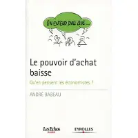 Eyrolles Le pouvoir d'achat baisse