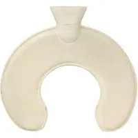 Concorde Warmwater kruik voor de nek - 1 liter - 34 x 4,5 x 31 cm - beige - ontspannend en pijn verlichtend