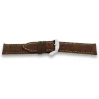 Claudio Calli Horlogeband E358 Antique Croco M.bruin 16×16 mm
