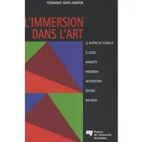 Presses Universite Du Quebec Immersion dans l'art