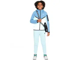 Nike Tech Fleece Sportswear Trainingspak Kids Lichtblauw Blauw Zwart
