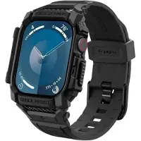 Spigen Rugged Armor Pro Apple Watch 42 Mm Hoesje Zwart