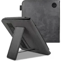 IMoshion Stand Bookcase Sleepcover met strap voor de Kobo Libra Colour - Zwart