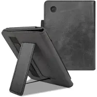 IMoshion Stand Bookcase Sleepcover met strap voor de Kobo Clara Colour / BW - Zwart