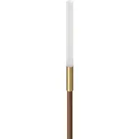 Lombardo Linfa 80 Grondpaal Brown | Brass | 2700K IP66 Lichtbron Inbegrepen