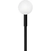 Lombardo Linfa O 120 Grondpaal Black | 3000K IP66 Lichtbron Inbegrepen
