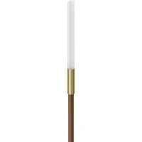 Lombardo Linfa 120 Grondpaal Brown | Brass | 2700K IP66 Lichtbron Inbegrepen