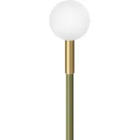 Lombardo Linfa O 80 Grondpaal Green | Brass | 4000K IP66 Lichtbron Inbegrepen