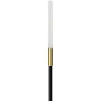 Lombardo Linfa 80 Grondpaal Black | Brass | 3000K IP66 Lichtbron Inbegrepen