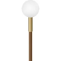 Lombardo Linfa O 120 Grondpaal Brown | Brass | 3000K IP66 Lichtbron Inbegrepen