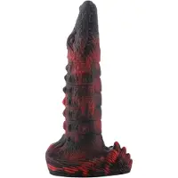 Hismith Premium Fantasy Dildo KlicLok Opzetstuk 22 cm Crocodilly
