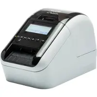 Brother QL-820NWBc (300 dpi), Labelprinter, Wit, Zwart