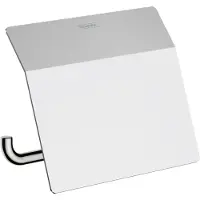 Hansgrohe AddStoris - Toiletrolhouder met deksel, chroom 41753000