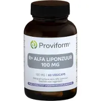 Proviform R+ Alfa liponzuur 100 mg 60 Vegetarische capsules