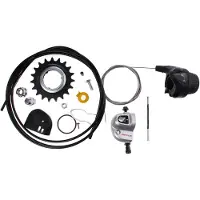 Shimano Onderdelenset nexus 3 remnaaf 12-delig zwart