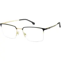 Carrera 8909 55/19/140 Matte zwart goud Metalen monturen MAN 8909
