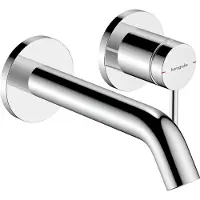 Hansgrohe Tecturis S - Inbouw Wastafelkraan - voor wandmontage - Ééngreeps bediening - 16,5 cm uitloop - Chroom