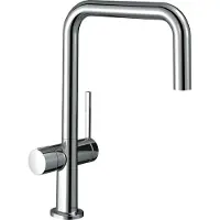 Hansgrohe Talis M54 ééngreeps keukenmengkraan U 220 met stopkraan voor vaatwasser, chroom