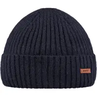 Barts gebreide muts donkerblauw Jongens/Meisjes Polyester Effen