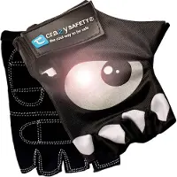 Crazy Safety , fietshandschoenen, junior, blauw