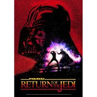 Karo-art Poster- Star Wars Return of the Jedi, Originele Filmposter, Premium Print, Professioneel Fotopapier