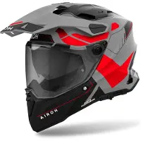 Airoh Commander 2 Reveal Rood Fluo Matt Adventure Helm Maat L
