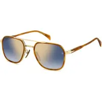 David Beckham Zonnebril DB 1161/S 54/20/145 Bruin havana goud Metalen monturen MAN DB 1161/S