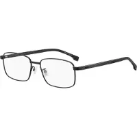 HUGO BOSS BOSS 1715/F 56/17/145 Matte zwarte metalen monturen MAN BOSS 1715/F