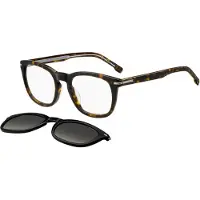 HUGO BOSS Zonnebril BOSS 1725/G/CS 51/21/145 Zwart havana Acetaat monturen MAN BOSS 1725/G/CS