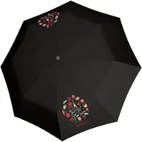 Doppler Paraplu Fiber Magic Paris Je Taime Zwart