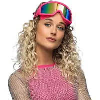 Boland Party skibril neon roze