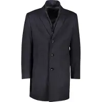 Bugatti Herren Mantel met giletflap