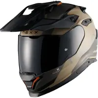 NEXX Y.Travl Quest Endurohelm Mat/Sand M, unisex geel