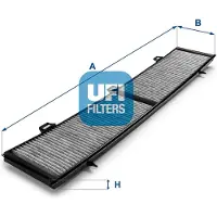 Ufi 54.154.00 Interieurfilter
