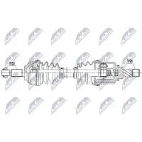 NTY NPW-RE-191 Aandrijfas
