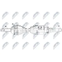 NTY NPW-FR-063 Aandrijfas
