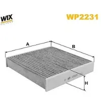 WIX FILTERS WP2231 Interieurfilter