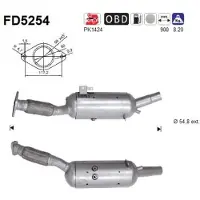 As FD5254 Roetfilter (DPF)