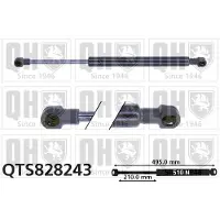 Quinton Hazell QTS828243 Gasveer achterklep