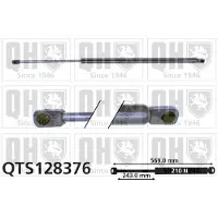 Quinton Hazell QTS128376 Gasveer achterklep