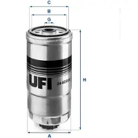 Ufi 24.408.00 Brandstoffilter
