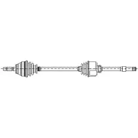 ERA Benelux DA54138 Aandrijfas