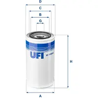 Ufi 23.152.00 Oliefilter