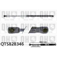 Quinton Hazell QTS828346 Gasveer motorkap