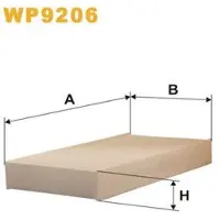 WIX FILTERS WP9206 Interieurfilter