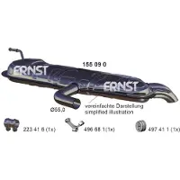 ERNST 155090 Einddemper